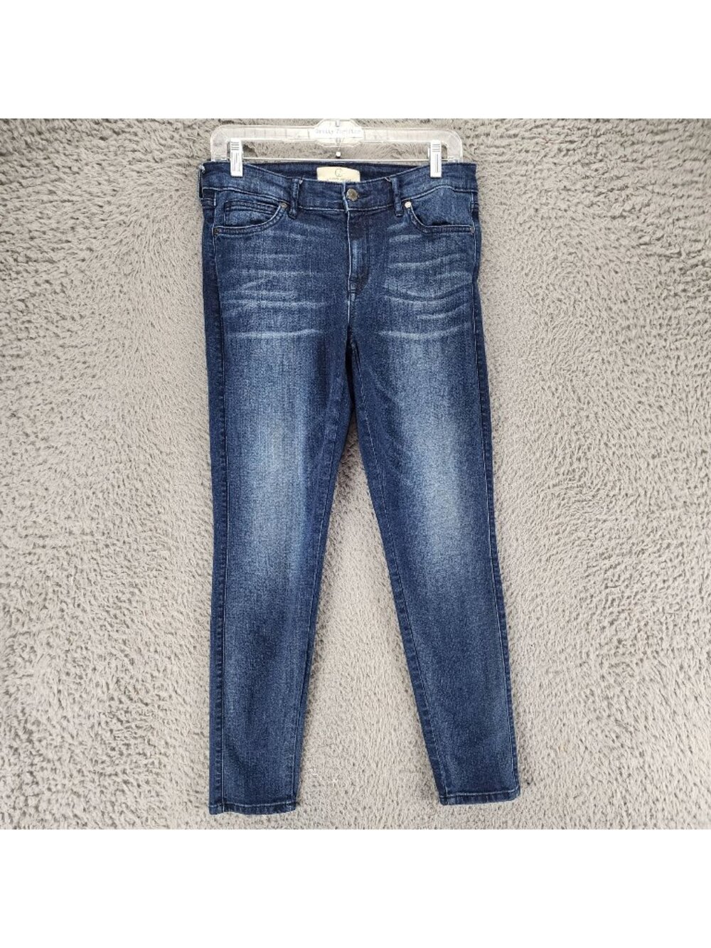 Cookie Johnson Jeans Womens 28 Wisdom Ankle Skinny Blue Stretch *Read*